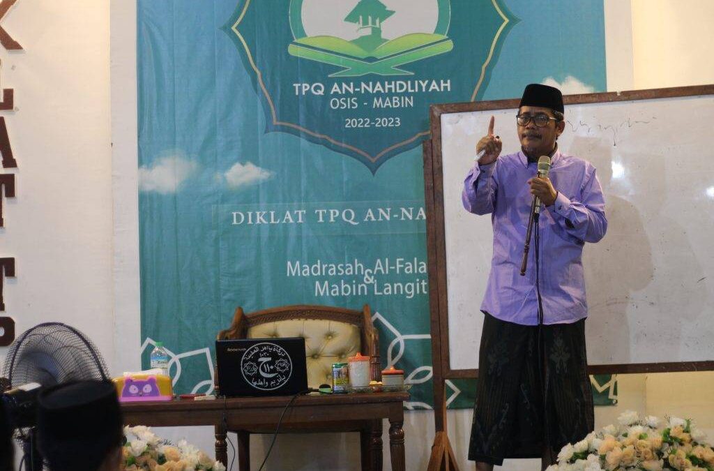 Diklat TPQ An Nahdliyah PP Langitan 2023